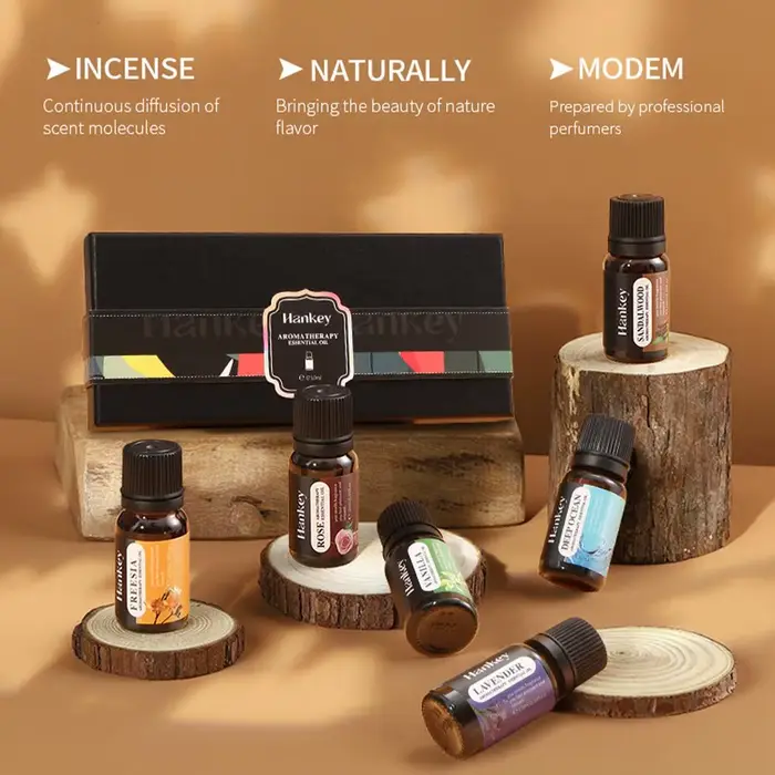 Coffret cadeau d'huiles essentielles