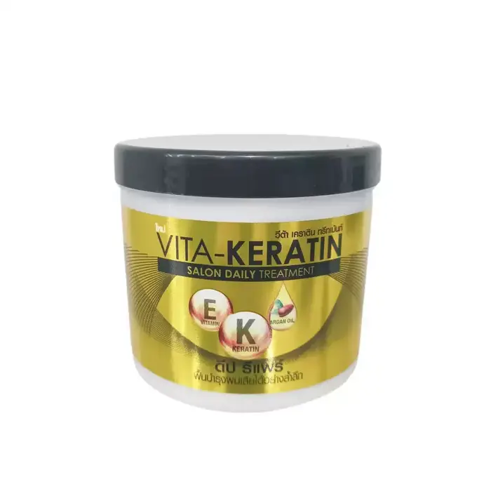 Traitement capillaire thaïlandais Vita, après-shampoing et masque à la kératine 250 ml, restaure les