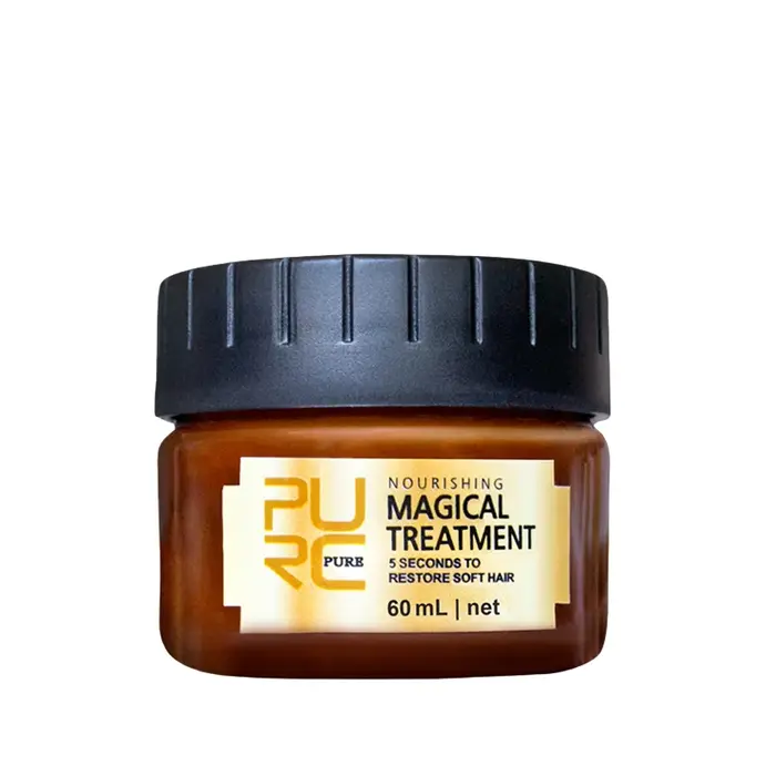PURC-Masque réparateur magique pour cheveux secs et abîmés, traitement rapide en 5 secondes, lisse e
