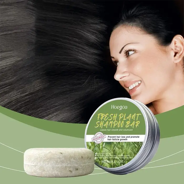 Savon Solide Shampooing et Après-Shampooing au Riz Naturel Bio – Renforce les Racines des Cheveux