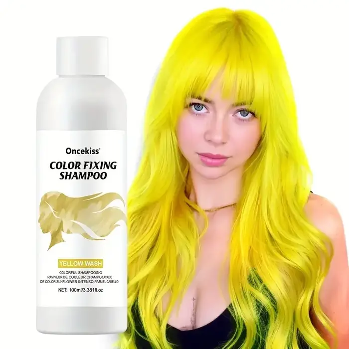 Shampoing semi-permanent pour colorant capillaire
