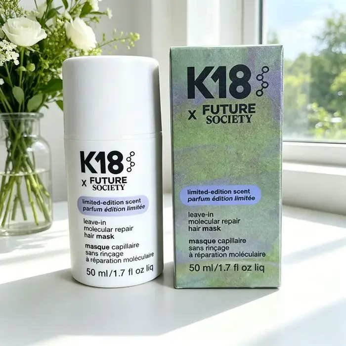 Masque capillaire réparateur à la kératine moléculaire sans rinçage Original K18 New 50ml, adoucit, 