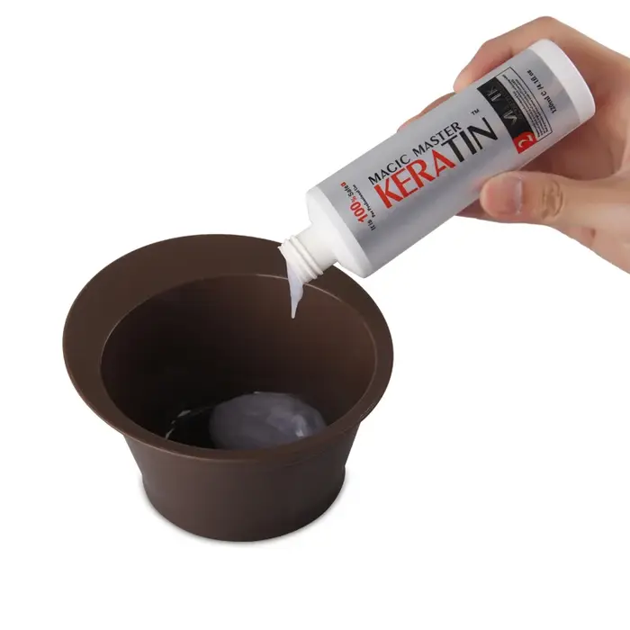 Kératine professionnelle odeur de noix de coco sans formaline 120ml traitement capillaire