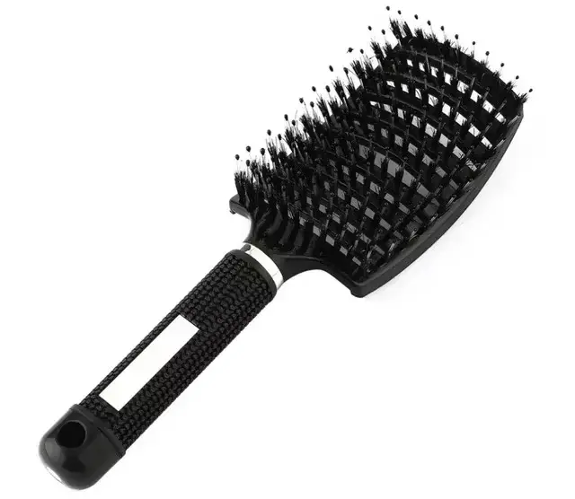 Brosse à cheveux démêlante pour femmes, peigne de coiffure, poils en Nylon, Massage du cuir chevelu,