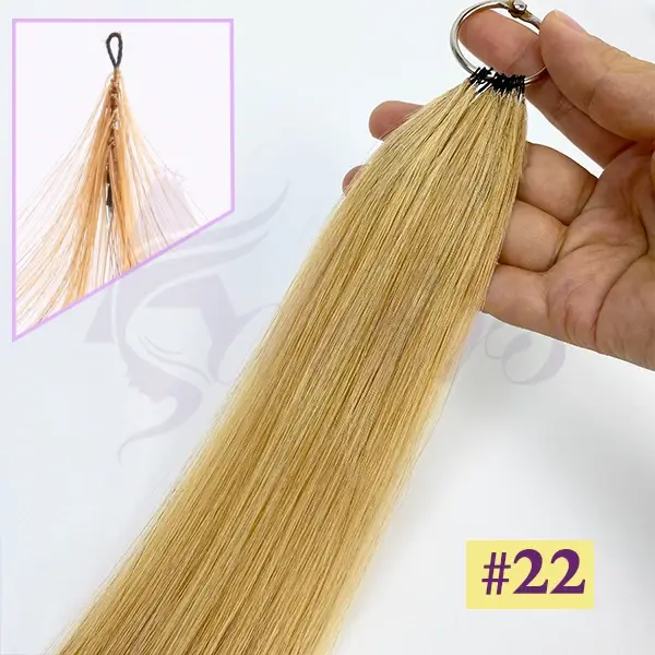 ADEIRS deuxième plume extensions de cheveux naturel réel