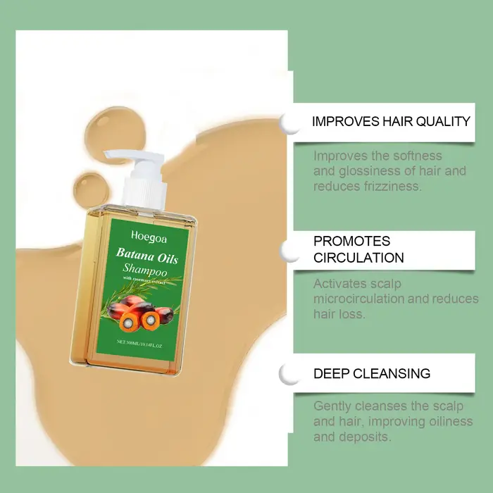 Shampoo à l'huile de Batana biologique