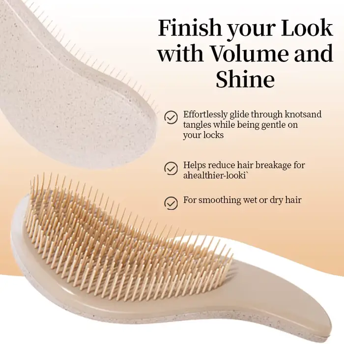 Peigne à cheveux magique démêlant en boîte, peigne de coiffure antistatique pour filles, peigne de M