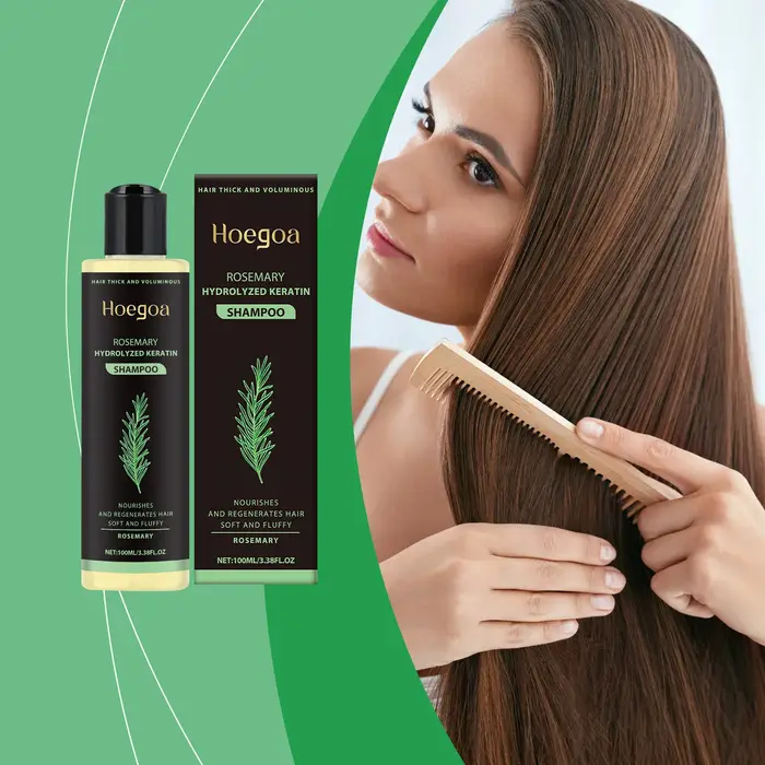 Shampoing au romarin pour la croissance des cheveux