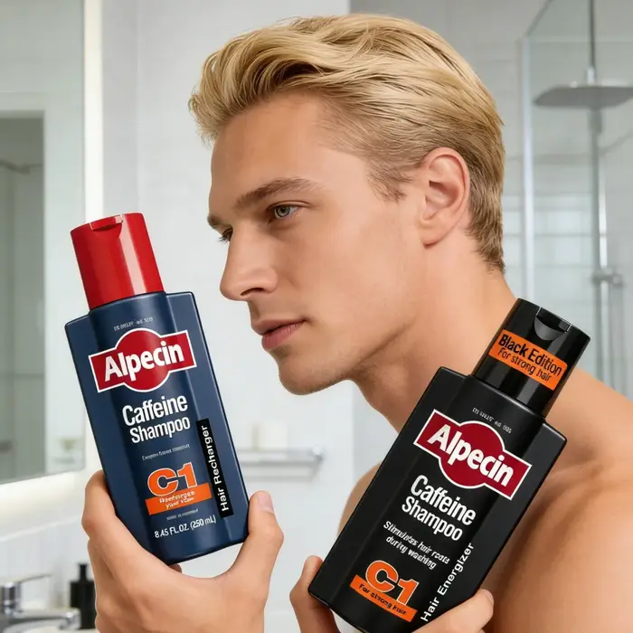 Allemagne Alpecin Anti calvitie cheveux shampooing moelleux