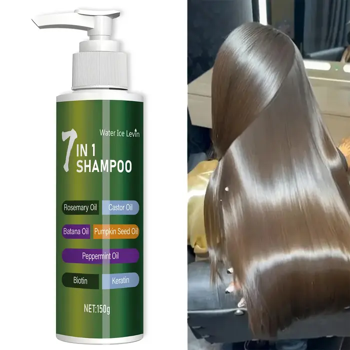 Shampooing 7-en-1, riche en romarin
