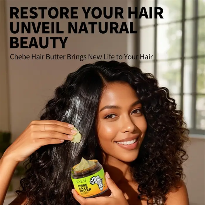 Masque capillaire 100% pur et biologique africain au beurre de Chebe