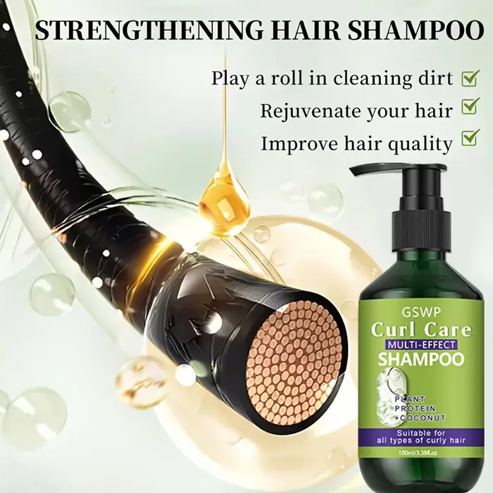 Ensemble shampoing et après-shampoing pour cheveux bouclés GSWP