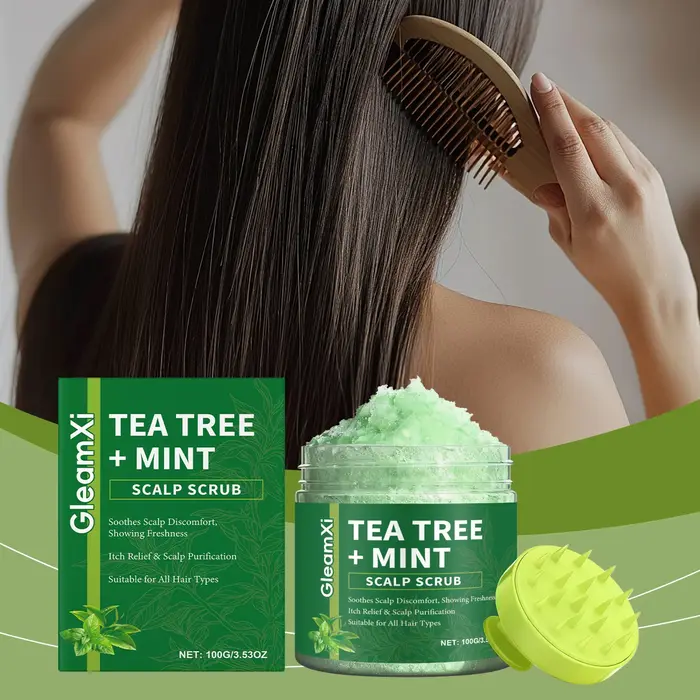 Shampooing Nettoyant en Profondeur au Théier pour le Cuir Chevelu