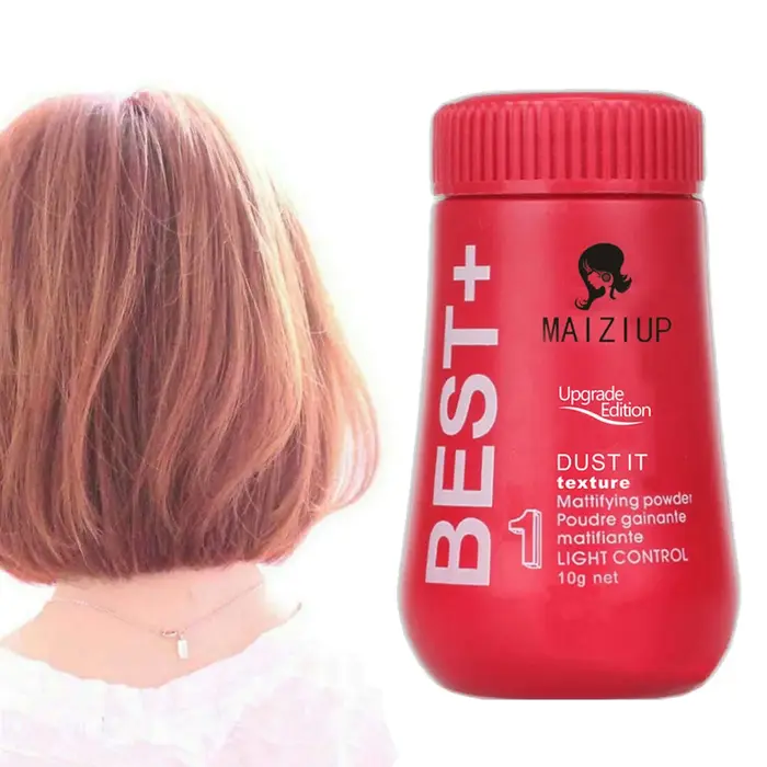 La poudre matifiante pour cheveux augmente le Volume