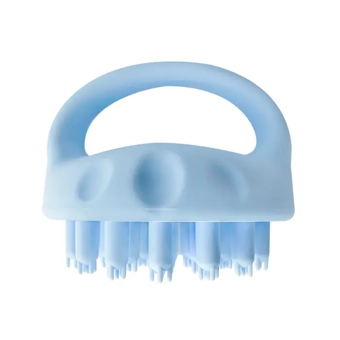 Brosse à shampoing pour masseur de cuir chevelu, brosse à shampoing en Silicone souple, brosse à sha