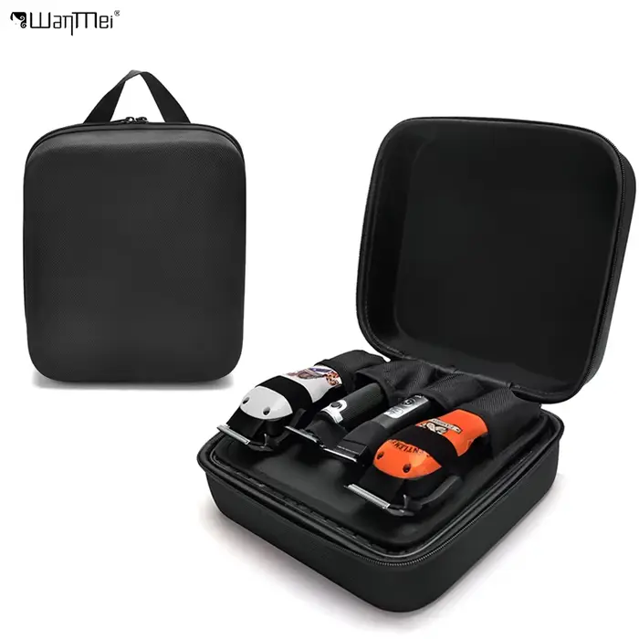 1 pièces Portable Salon de coiffure outils sac de rangement ciseaux Clips peigne étui étanche Salon 