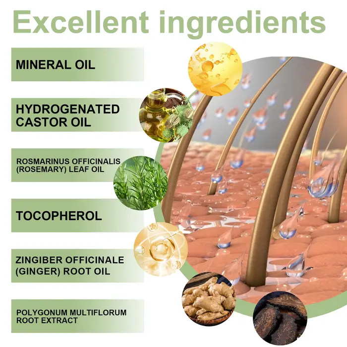 100ml huile de croissance des cheveux inde Adivasi soins capillaires à base de plantes réparation au romarin hydrater endommagé hydrater le cuir chevelu réduire les pellicules