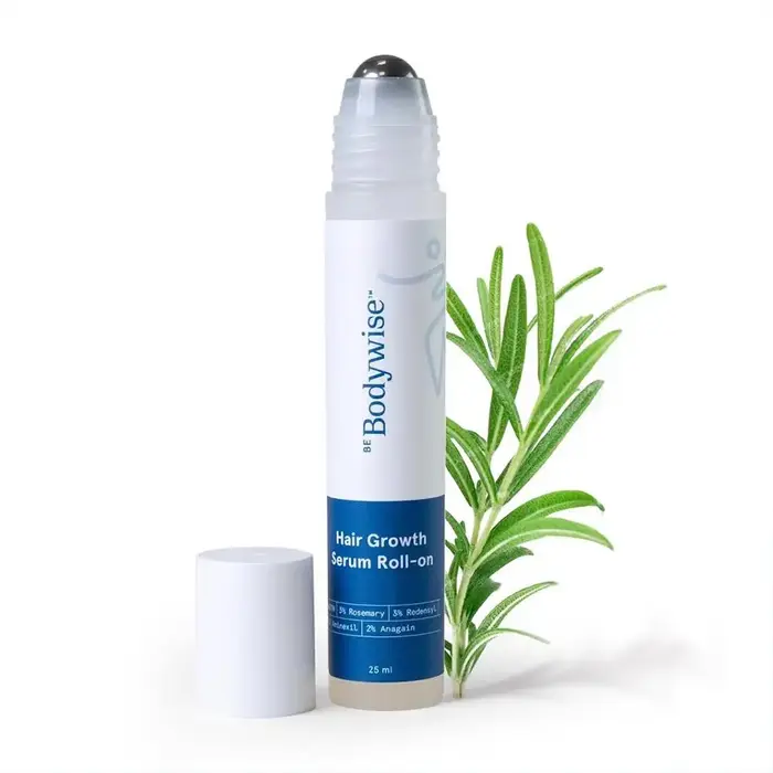 Sérum de croissance capillaire au romarin Roll On 25 ml – 3% romarin, 3% Redensyl et 2% Anagain Séru