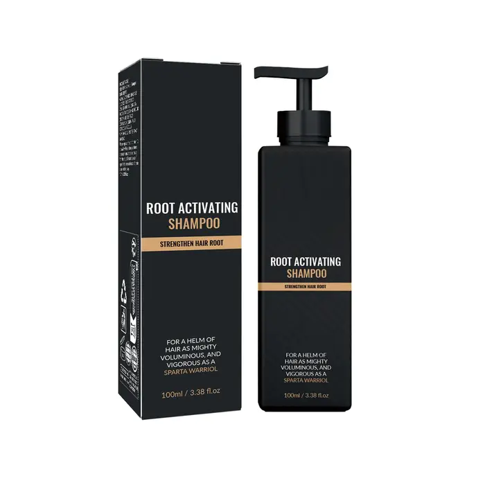 Shampoing volumisant pour le soin du cuir chevelu, nettoyage en profondeur, extrait de gingembre, fo