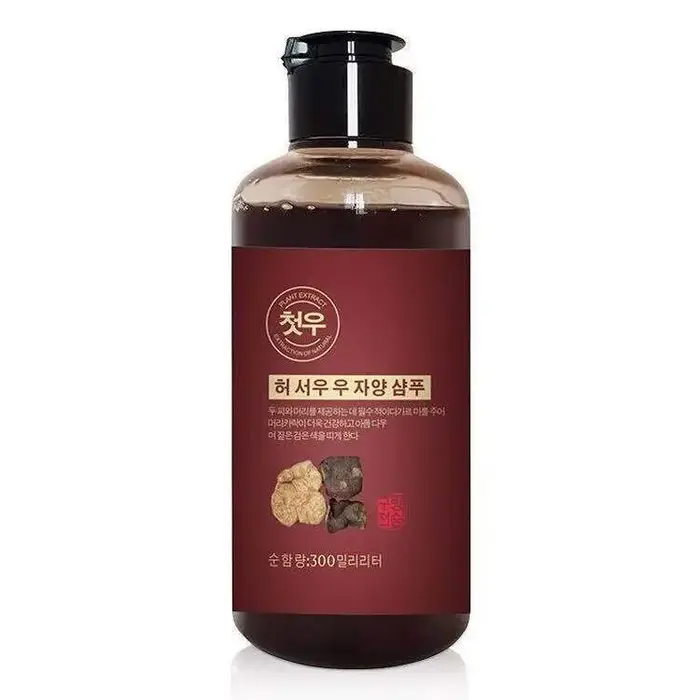 Polygonum-Shampooing pour cheveux multithorum, revitalisant organique naturel, shampooing réparateur