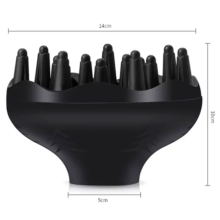Diffuseur de cheveux bouclés professionnel, sèche-cheveux, souffleur de coiffure universel, outil de