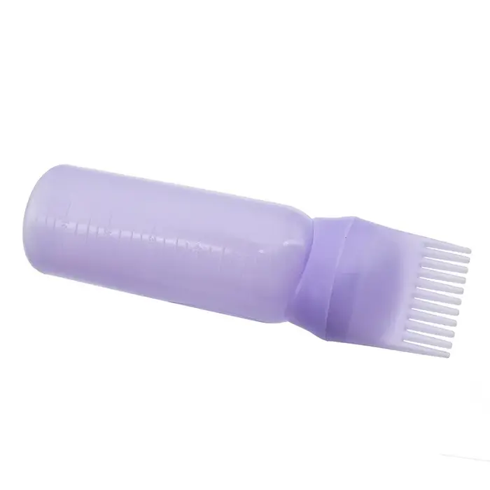 Bouteille applicateur d'huile capillaire pour Salon de coiffure