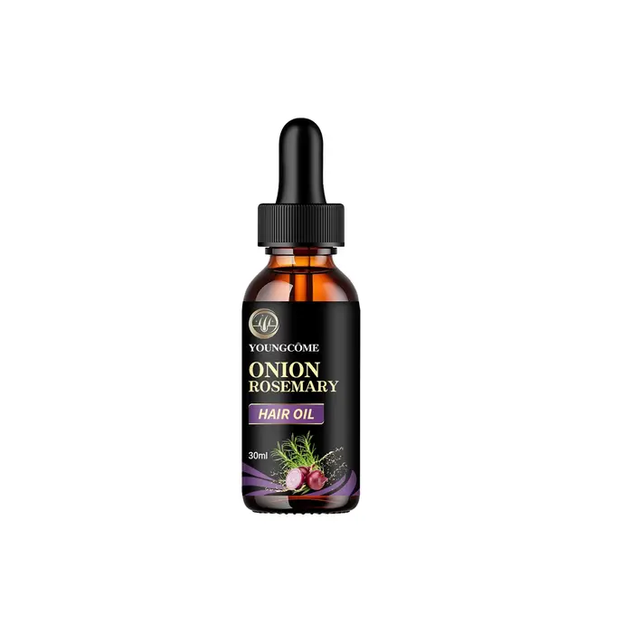 Soins capillaires huile essentielle oignon romarin menthe poivrée huile fortifiée nourrissant fendu 