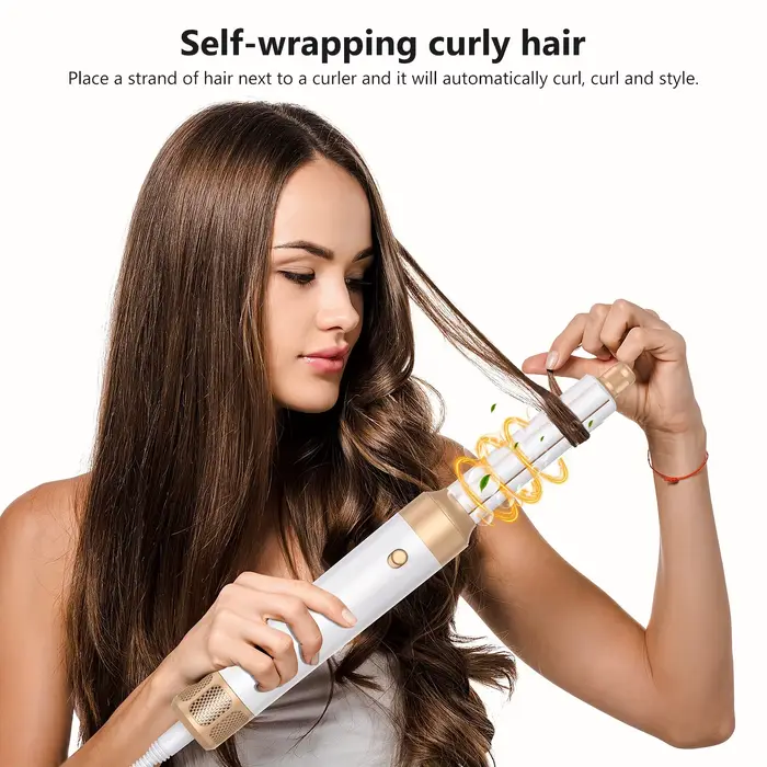Sèche-cheveux ionique à haute vitesse avec poignée amovible, brosse à air chaud, outils de coiffure,