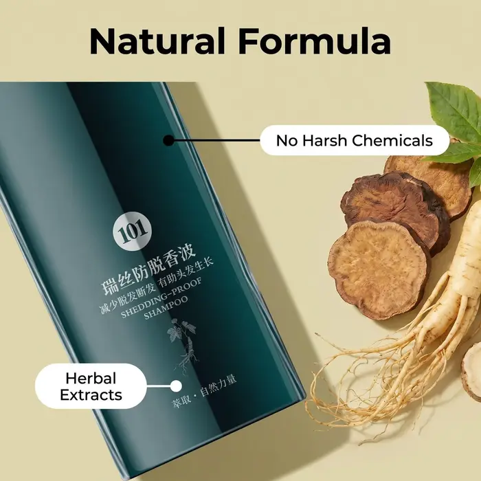 Shampooing aux herbes chinoises