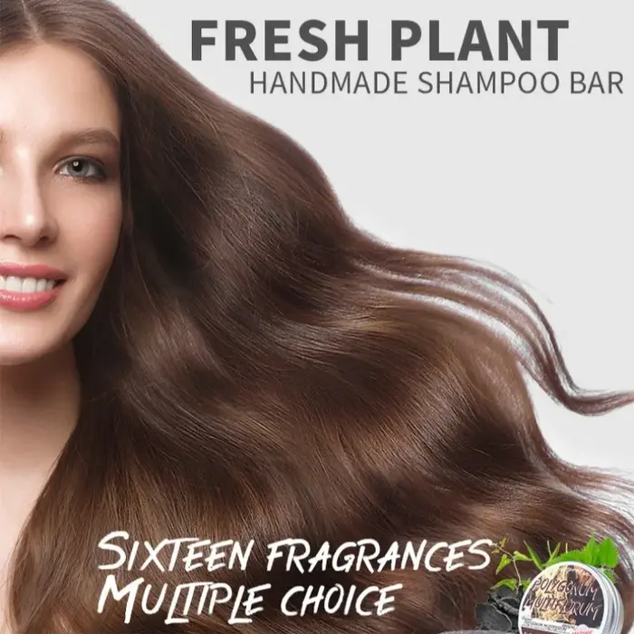 Savon shampooing aux huiles essentielles d'arbre à thé pour un nettoyage en profondeur et un soin des cheveux