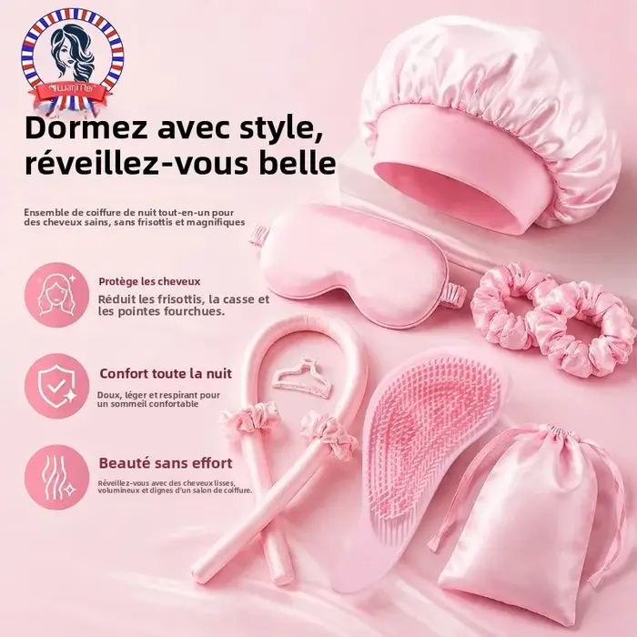 9/10/11 pièces d'ensemble d'outils de conception de coiffure de sommeil