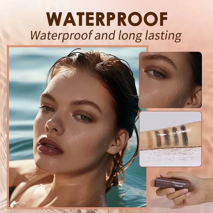 Lakerain – poudre fine pour cheveux et sourcils