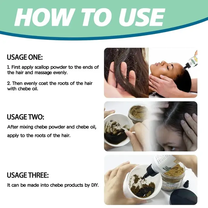 GOIPLE Chebe – Produits capillaires : Après-shampoing nourrissant et hydratant en profondeur