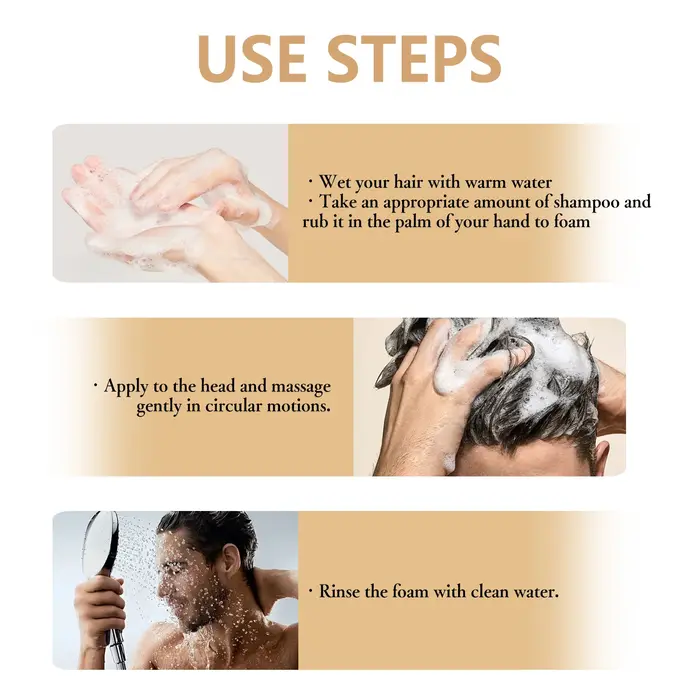 Shampooing pour hommes