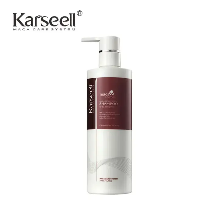 Traitement capillaire au collagène Karseell, réparation et soin, shampooing et après-shampooing pour
