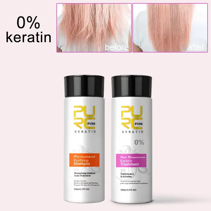 PURC – ensemble de shampoing brésilien à la kératine