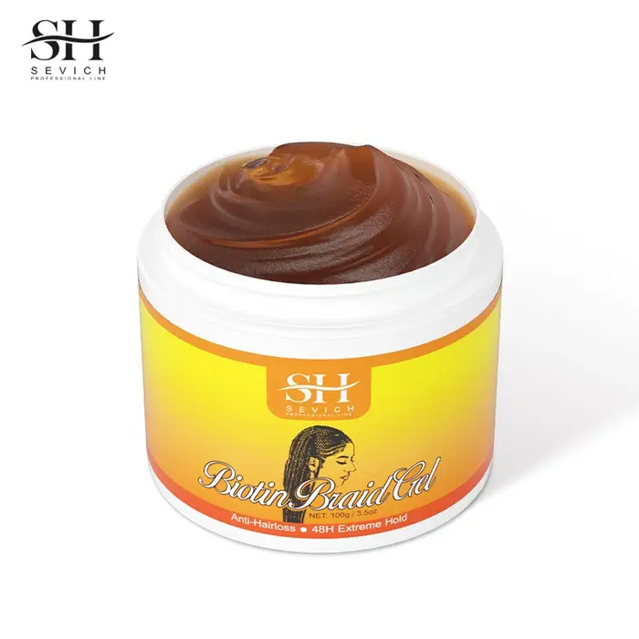 Gel de tressage coiffant à l'alopécie de traction