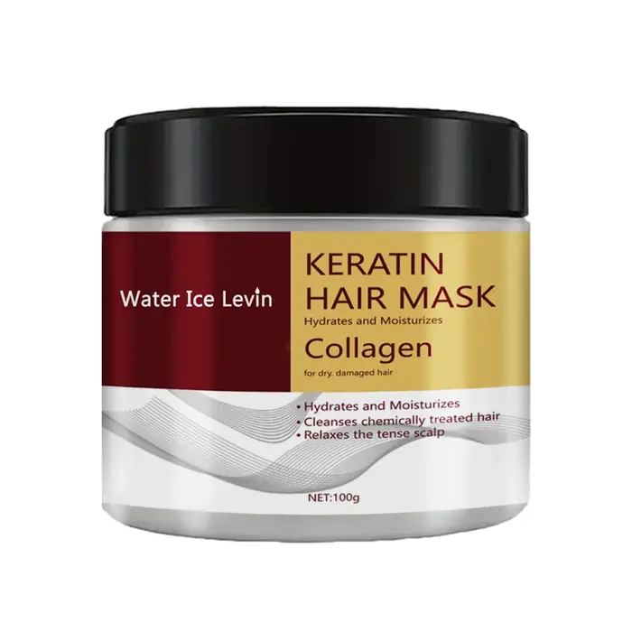 Masque capillaire au collagène et à la kératine, double contrôle de l'huile, revitalisant hydratant,