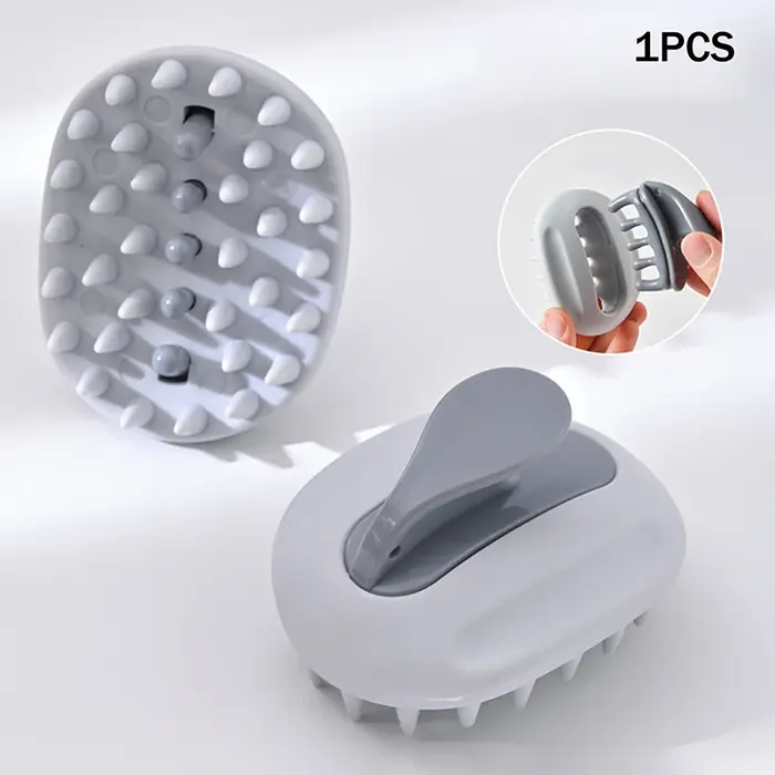 Brosse à shampoing 2 en 1, peigne de Massage du cuir chevelu, peigne de lavage des cheveux, brosse d