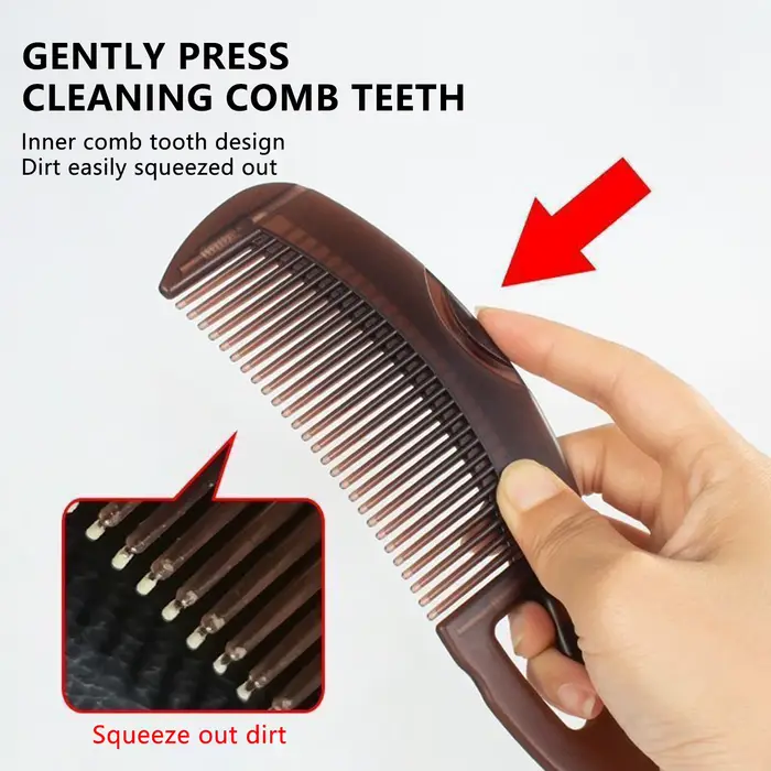 Brosse à cheveux à dents creuses pour femmes et hommes