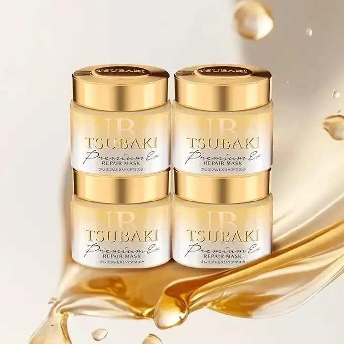 Après-shampoing à l'huile essentielle de camélia TSUBAKI