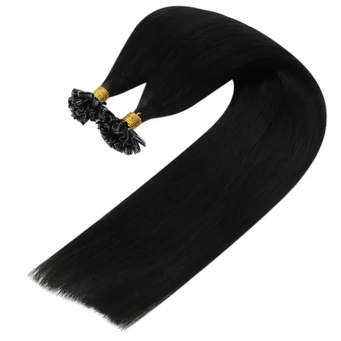 VeSunny U pointe pré-collé Extensions de cheveux vrais cheveux humains kératine Fusion Balayage coul
