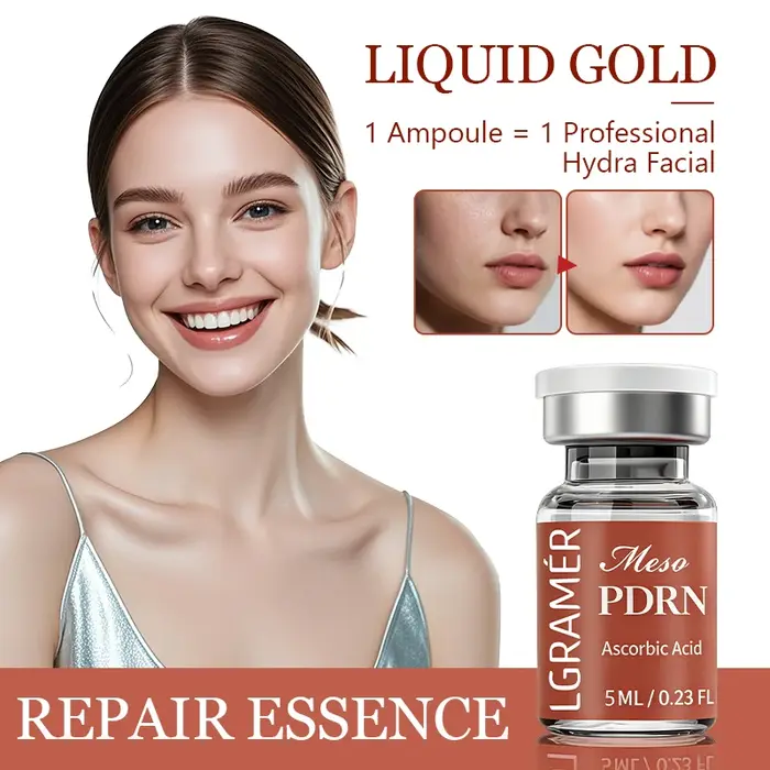 Sérum PDRN 5 ml, Léger et à Absorption Rapide