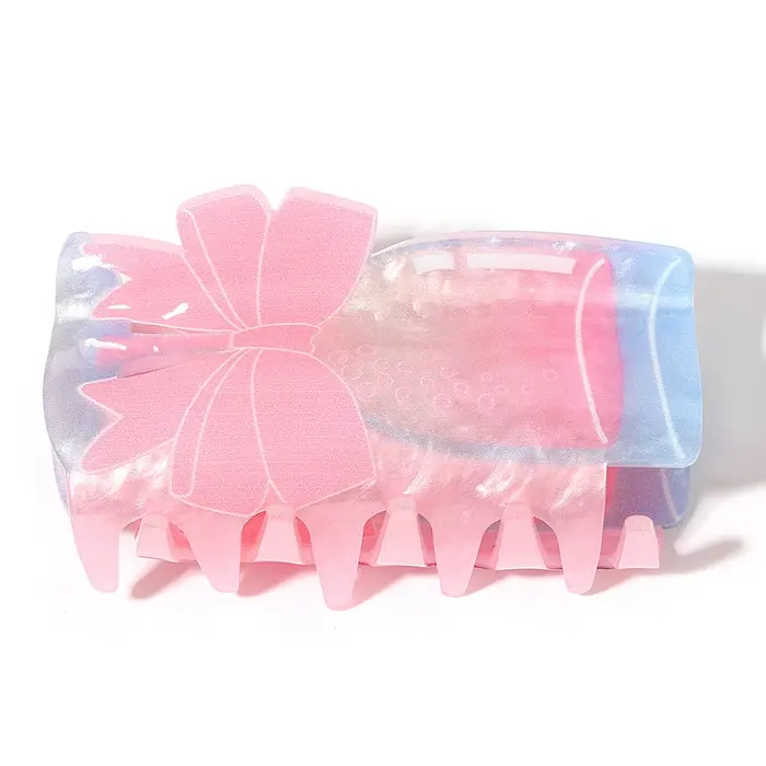 Pince à cheveux en acrylique Double face pour femmes