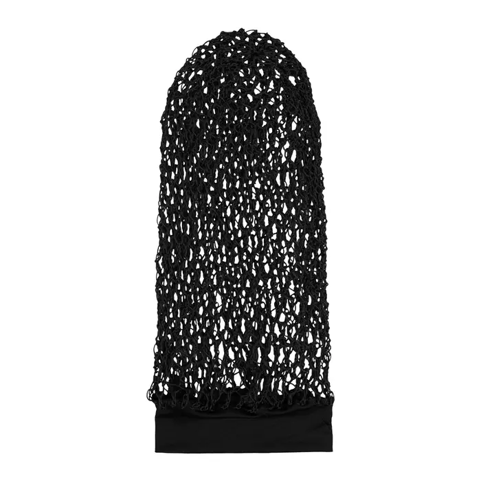 Bonnet de nuit en tricot à longues crochets pour femme