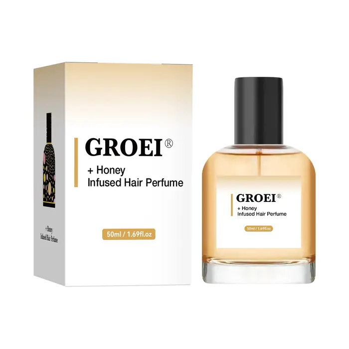 Parfum capillaire infusé au miel 50ml - Parfum naturel à l'huile d'argan, nourrit et ajoute de la br