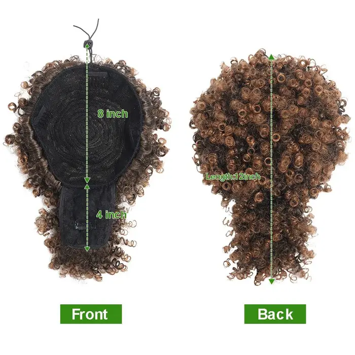 Afro Puff Kinky Curly Hair