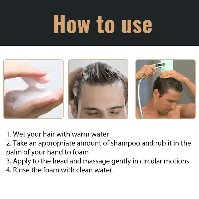 EELHOE shampooing épaississant les cheveux traitement de repousse Anti perte