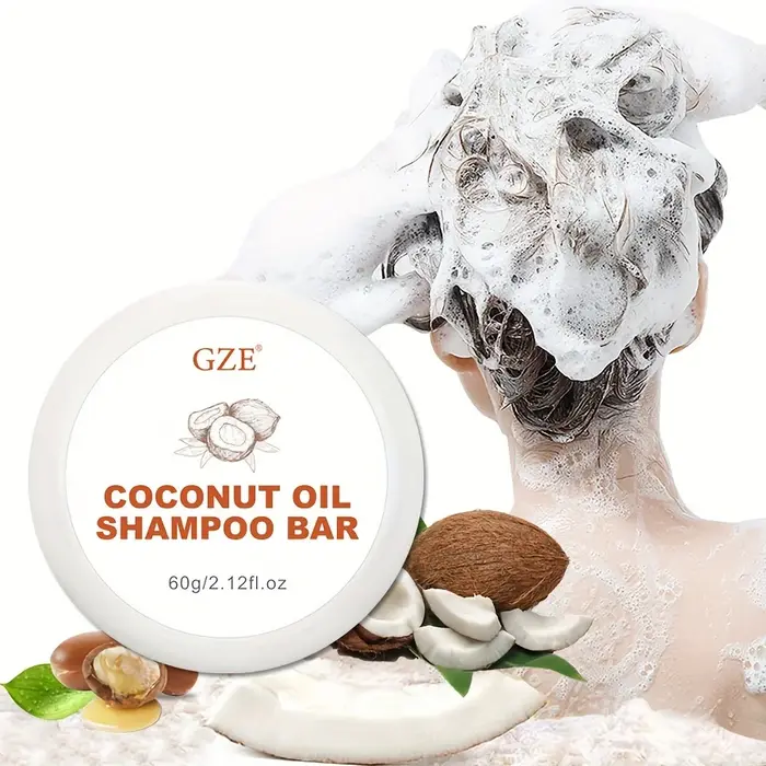 Barre de shampoing à l'huile de coco GZE