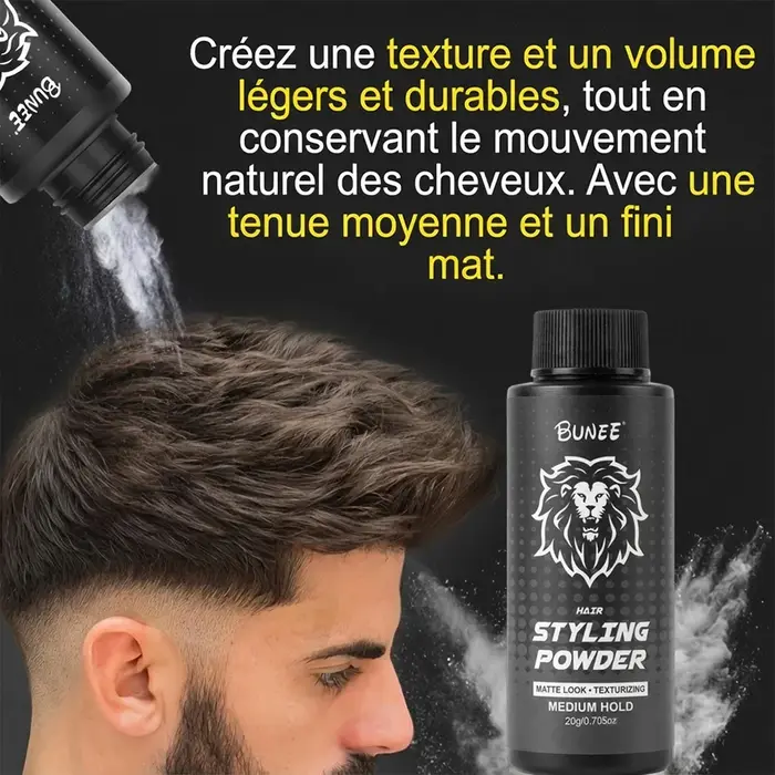 BUNEE 20 g de poudre volumisante – soulève instantané les racines